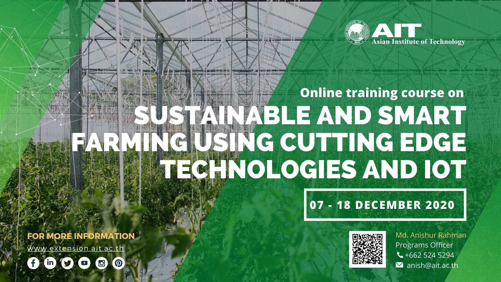 Sustainable And Smart Farming Using Cutting Edge Technologies And Iot Ait Extension 9787